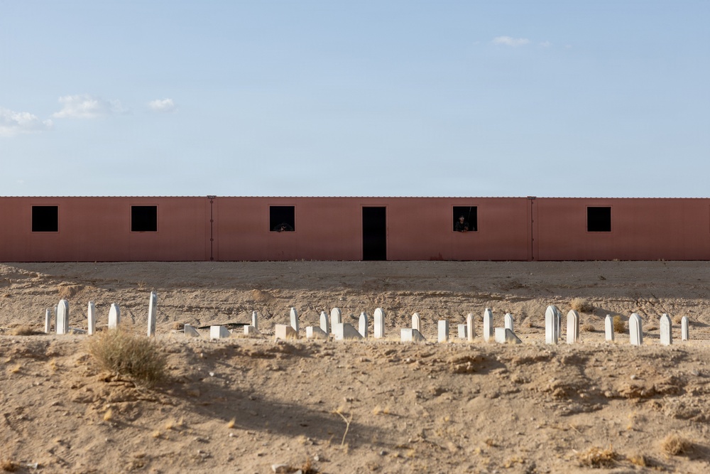 U.S. Marines with 2nd Bn., 1st Marines, participate in force-on-force exercise