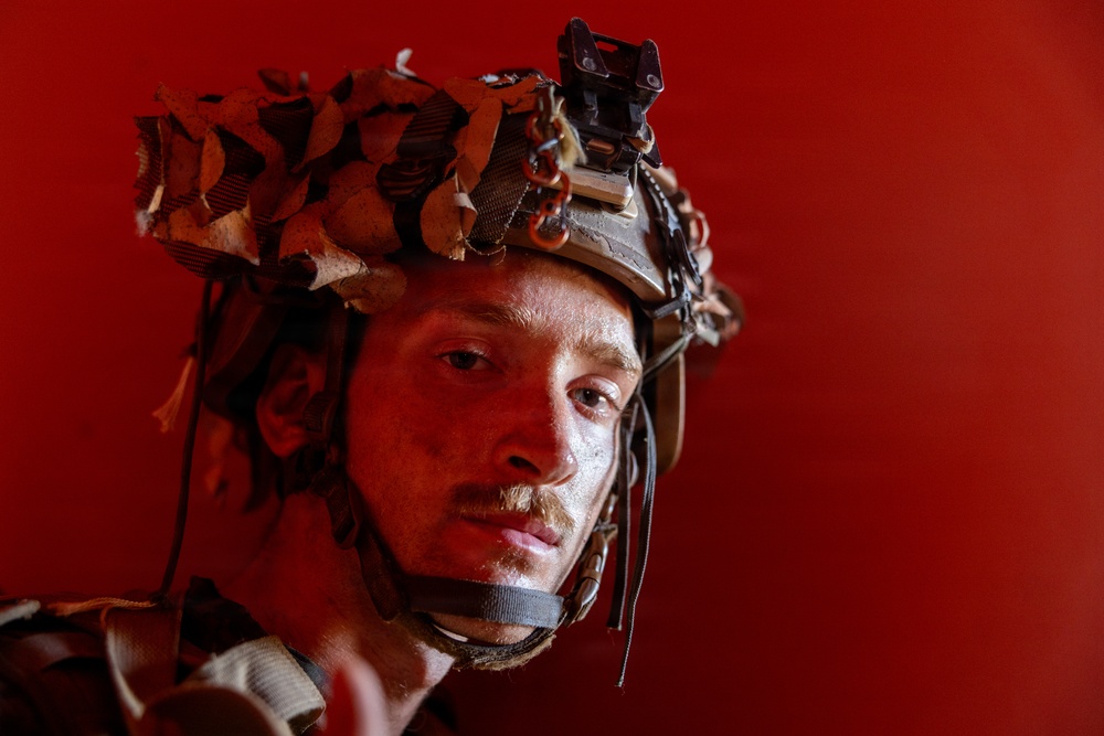 U.S. Marines with 2nd Bn., 1st Marines, participate in force-on-force exercise