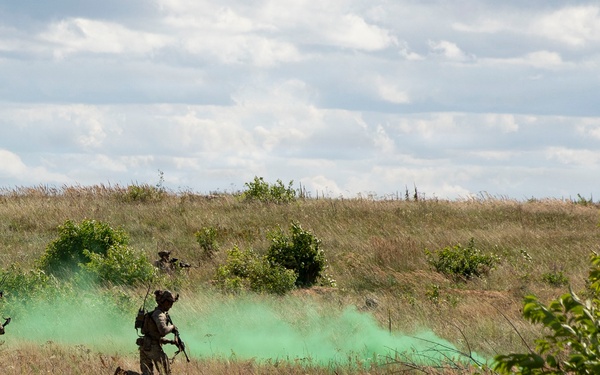 U.S. Army troops prepare for live fire exercise in Poland