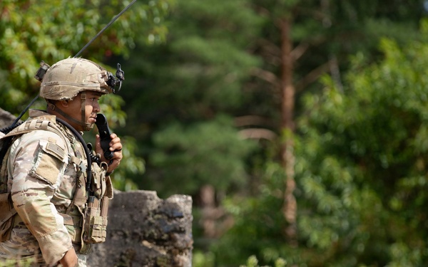 U.S. Army troops prepare for live fire exercise in Poland