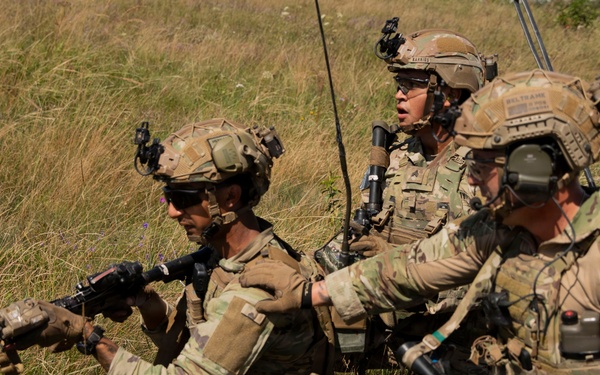 U.S. Army troops prepare for live fire exercise in Poland
