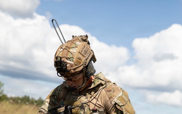 U.S. Army troops prepare for live fire exercise in Poland