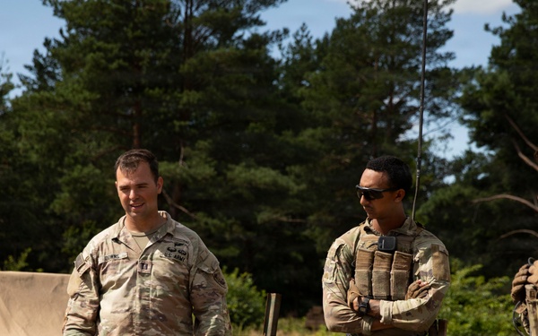 U.S. Army troops prepare for live fire exercise in Poland
