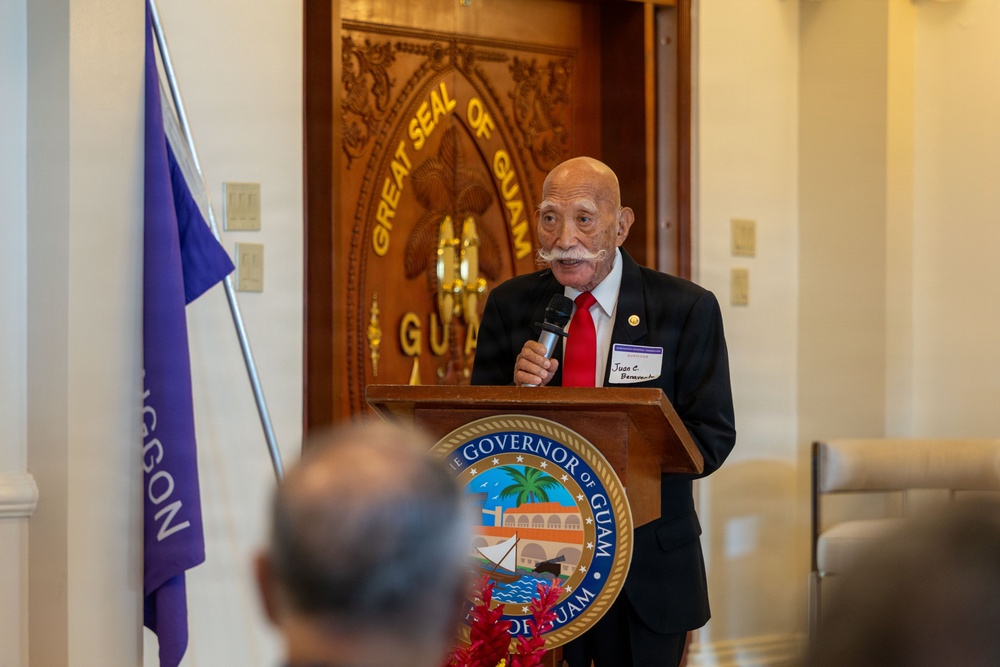 Military, Guam Gather for Hasso Mañenggon Memorial Ceremony