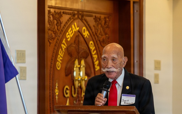Military, Guam Gather for Hasso Mañenggon Memorial Ceremony