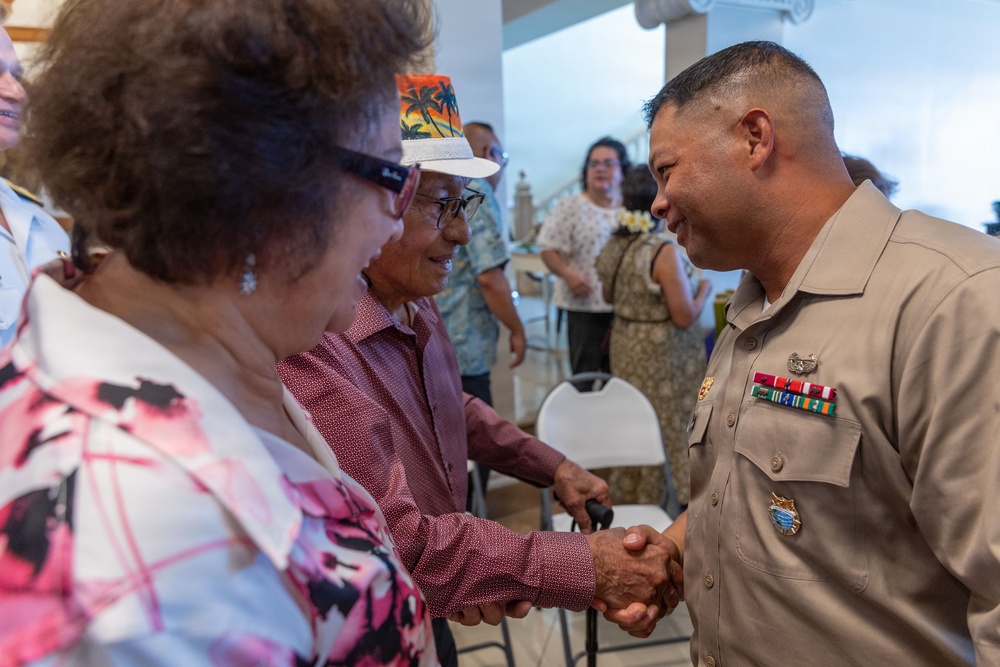 Military, Guam Gather for Hasso Mañenggon Memorial Ceremony