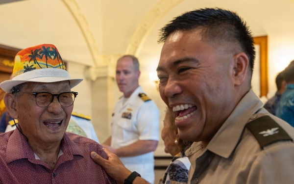 Military, Guam Gather for Hasso Mañenggon Memorial Ceremony