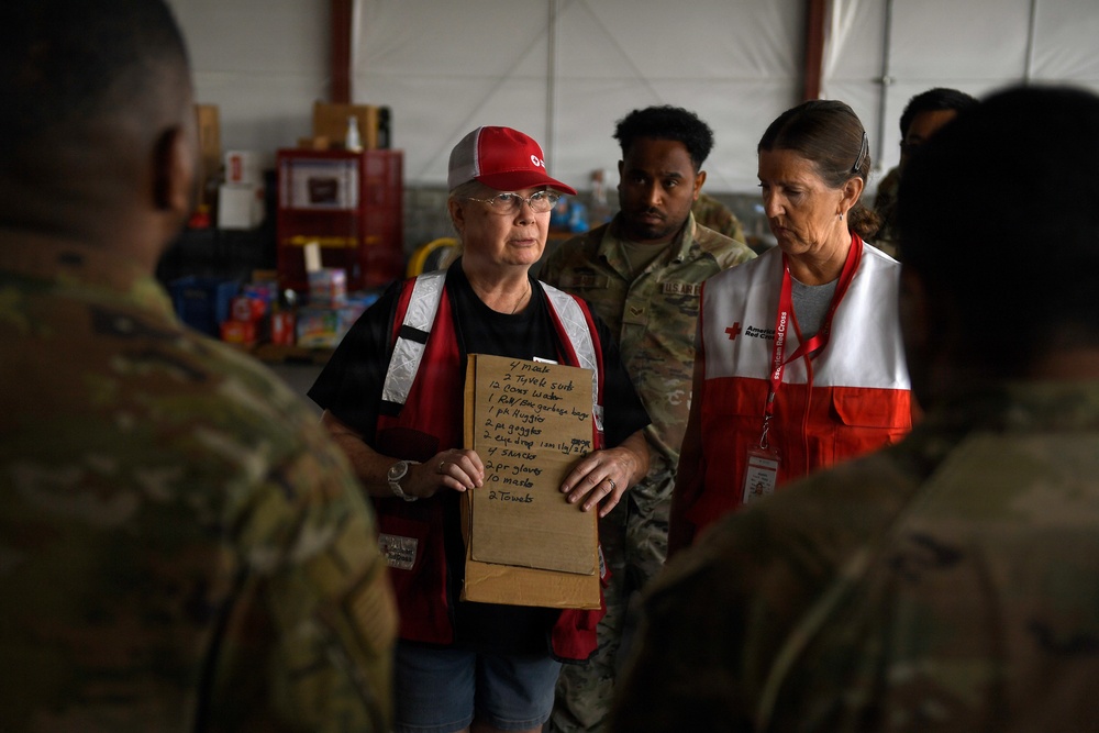 194th Wing Airmen begin to deliver relief packages to Spokane area homes