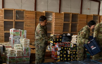 194th Wing Airmen begin to deliver relief packages to Spokane area homes