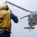 Delbert D. Black Conducts Flight Operations