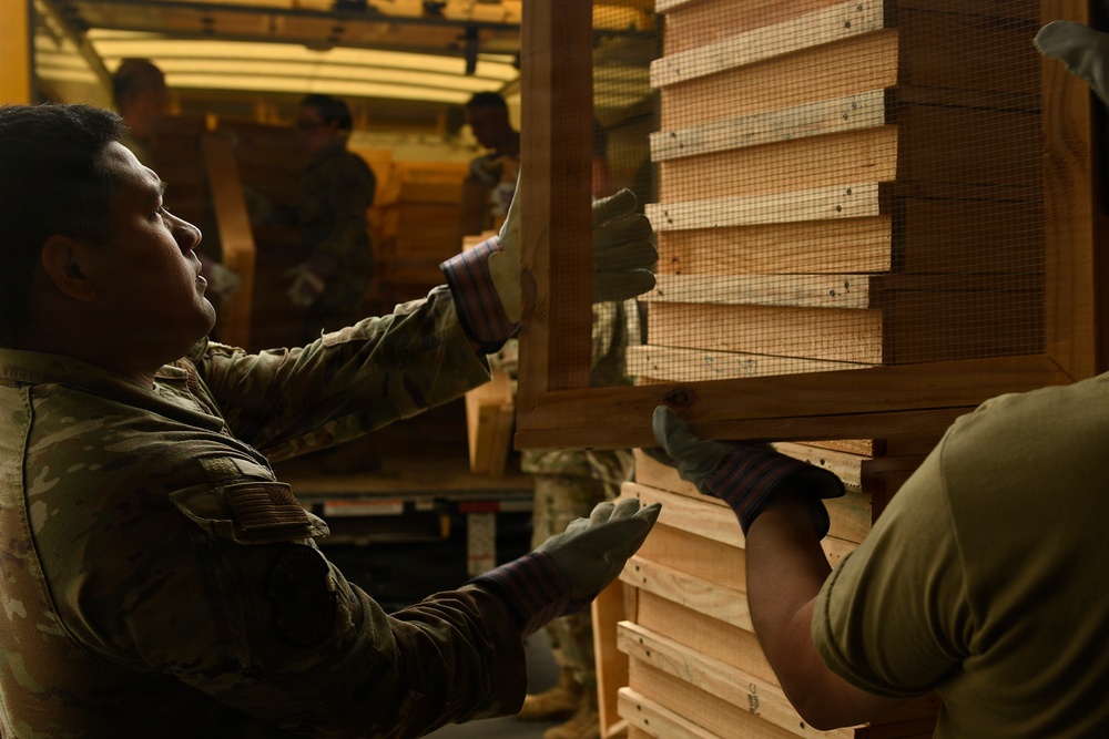 194th Wing Airmen begin to deliver relief packages to Spokane area homes