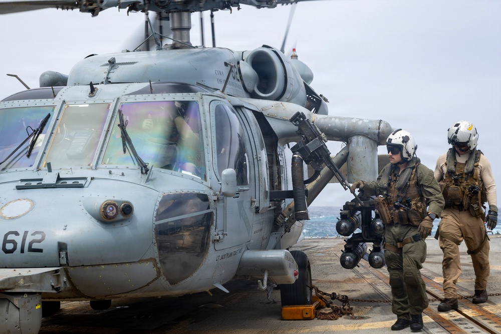 Delbert D. Black Conducts Flight Operations