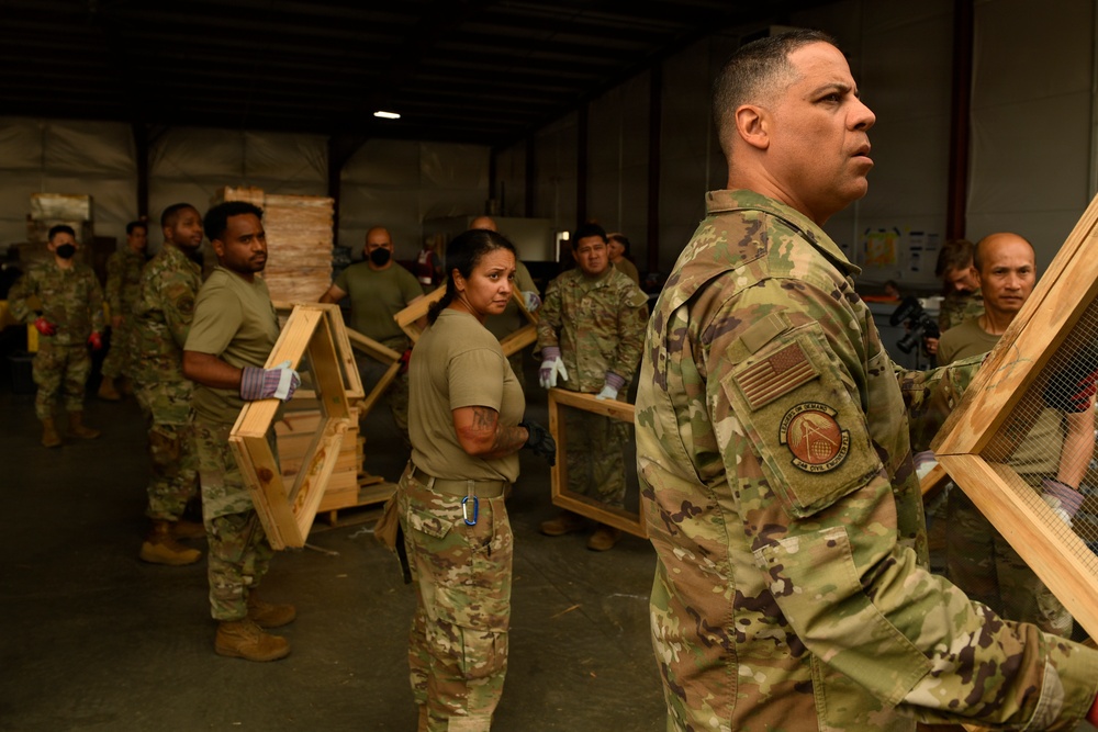 194th Wing Airmen begin to deliver relief packages to Spokane area homes