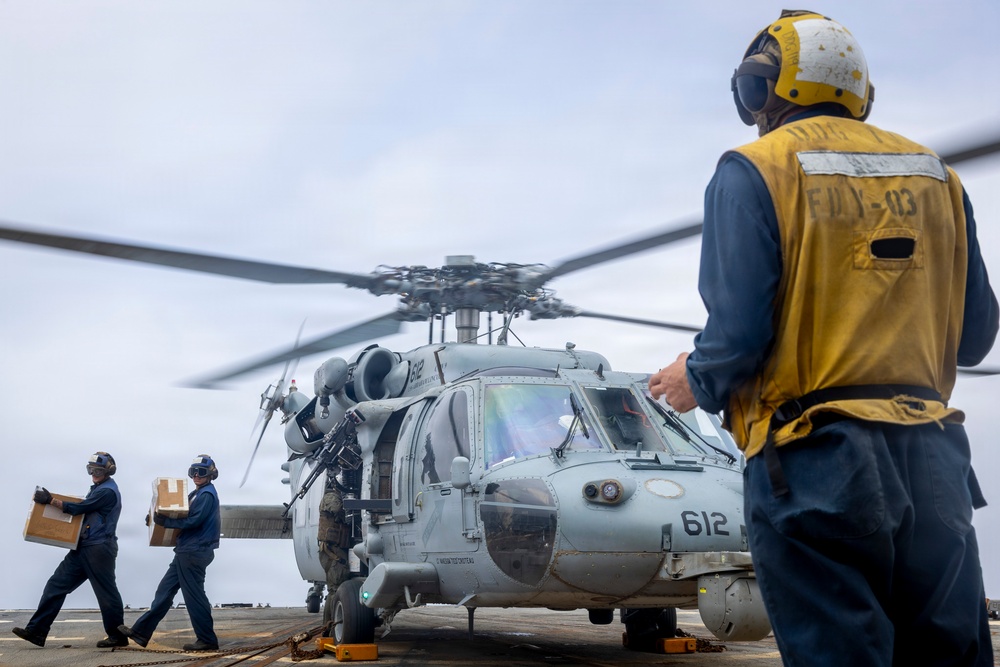 Delbert D. Black Conducts Flight Operations