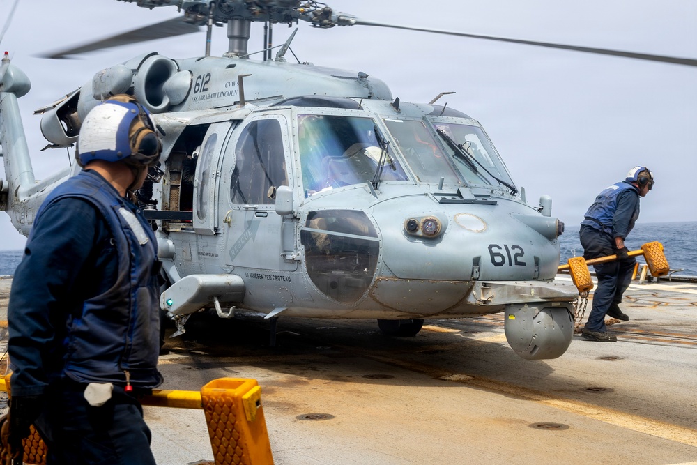 Delbert D. Black Conducts Flight Operations