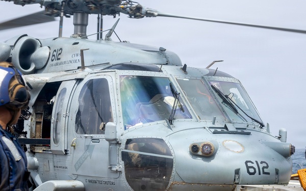 Delbert D. Black Conducts Flight Operations