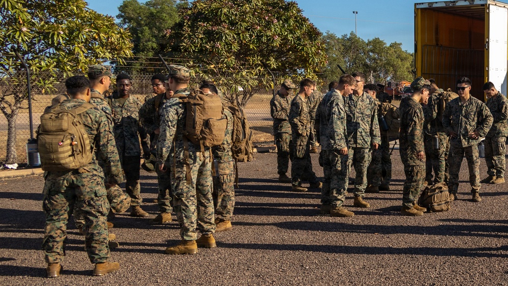 Exercise Capital Reach: US Marines disembark Royal Australian Navy HMAS Canberra