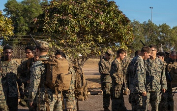 Exercise Capital Reach: US Marines disembark Royal Australian Navy HMAS Canberra