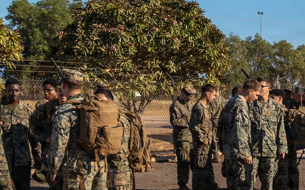 Exercise Capital Reach: US Marines disembark Royal Australian Navy HMAS Canberra