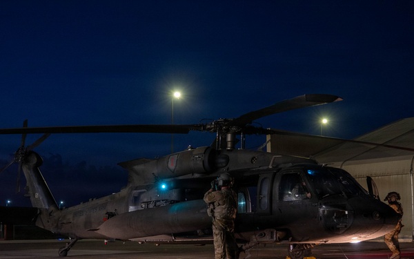 Ready around the clock, 3-1AHB takes to the skies