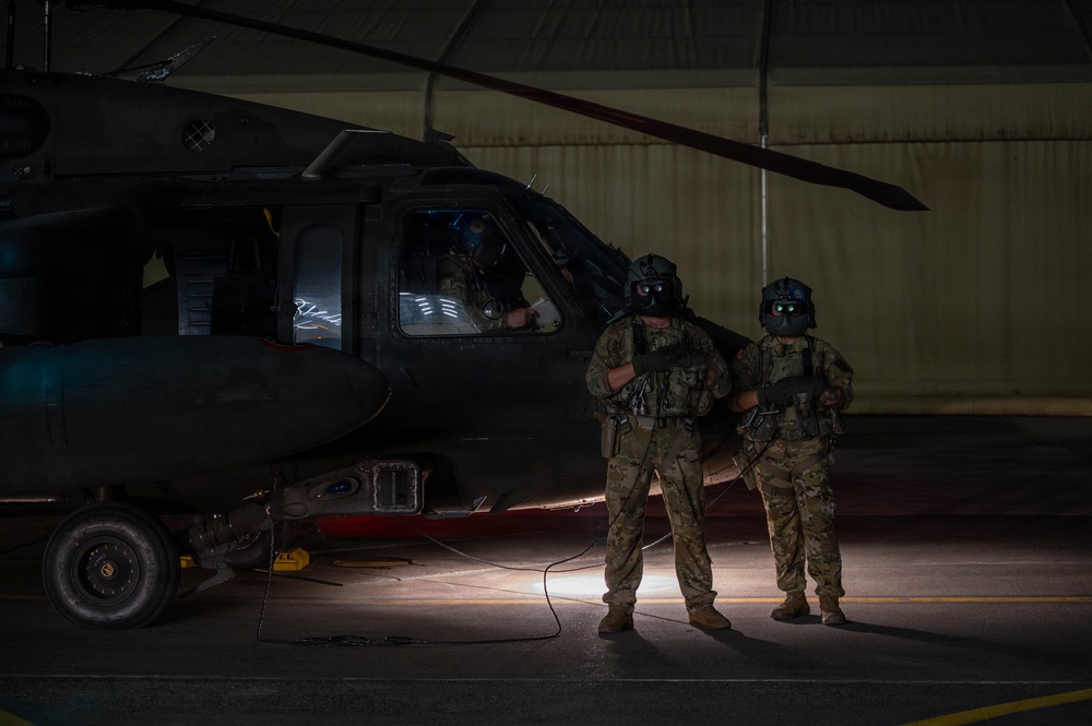 Ready around the clock, 3-1AHB takes to the skies