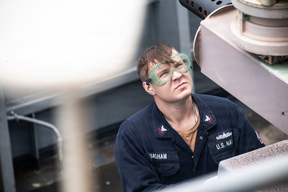 USS Boxer, 11th MEU Conduct Flight Deck Operations