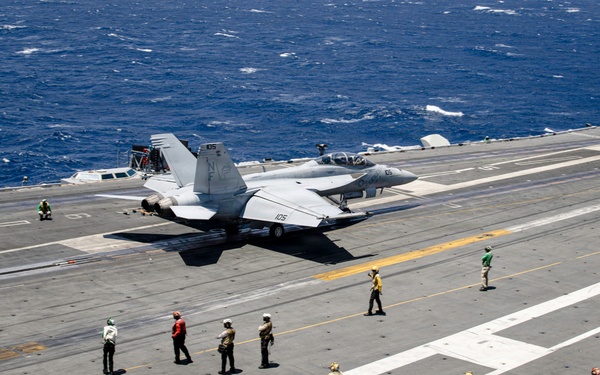 George Washington Conducts Flight Operations