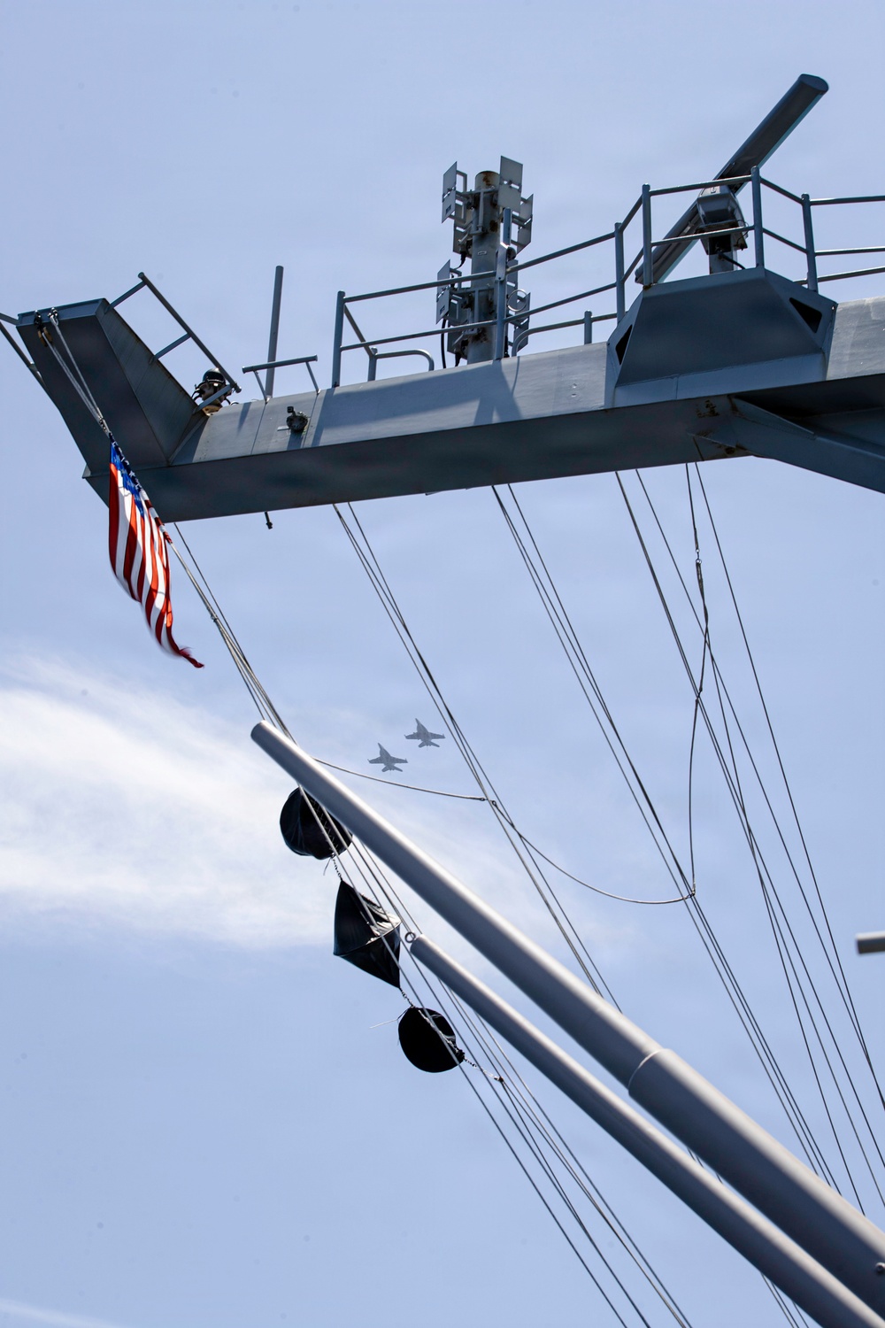 George Washington Conducts Flight Operations