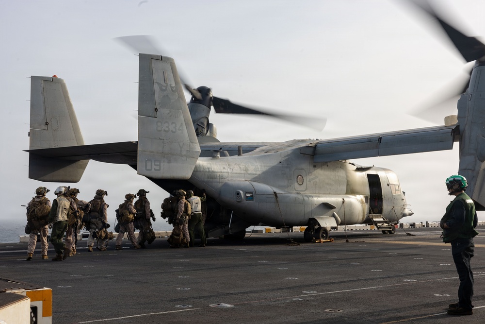 U.S. Marines Conduct TRAP Drill Aboard USS Boxer