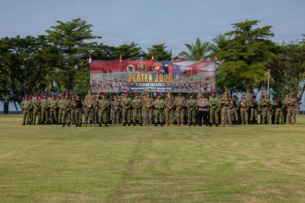 MRF-D Marines participate in opening ceremony for platoon exchange in Indonesia