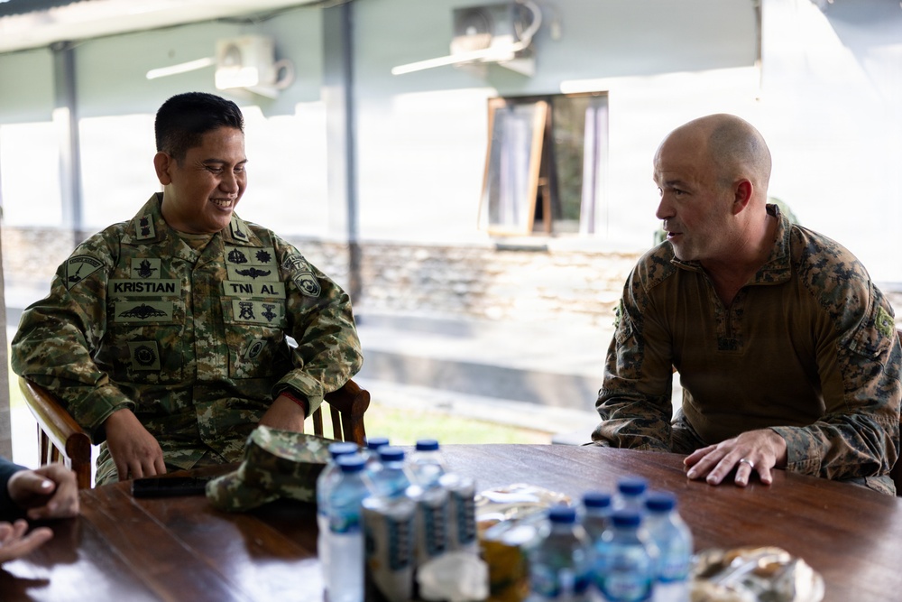 MRF-D Marines participate in opening ceremony for platoon exchange in Indonesia