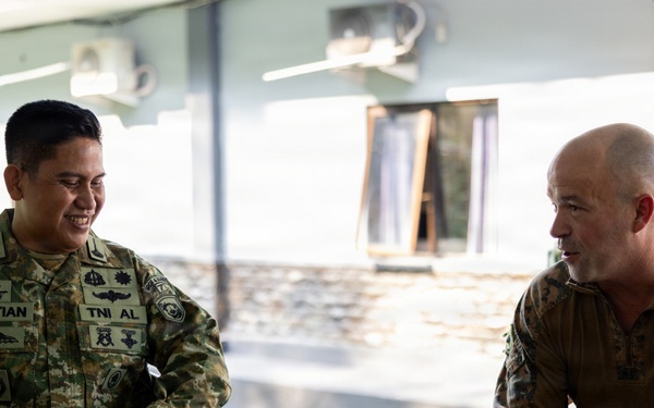 MRF-D Marines participate in opening ceremony for platoon exchange in Indonesia