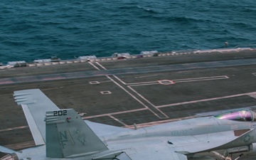 George Washington Conducts Flight Operations