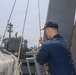 Frank E. Petersen Jr. Sailor Conducts Daily Operations