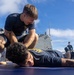USS Mustin conducts security reaction force-bravo course