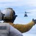 USS Mustin conducts flight operations