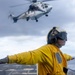 USS Mustin conducts flight operations