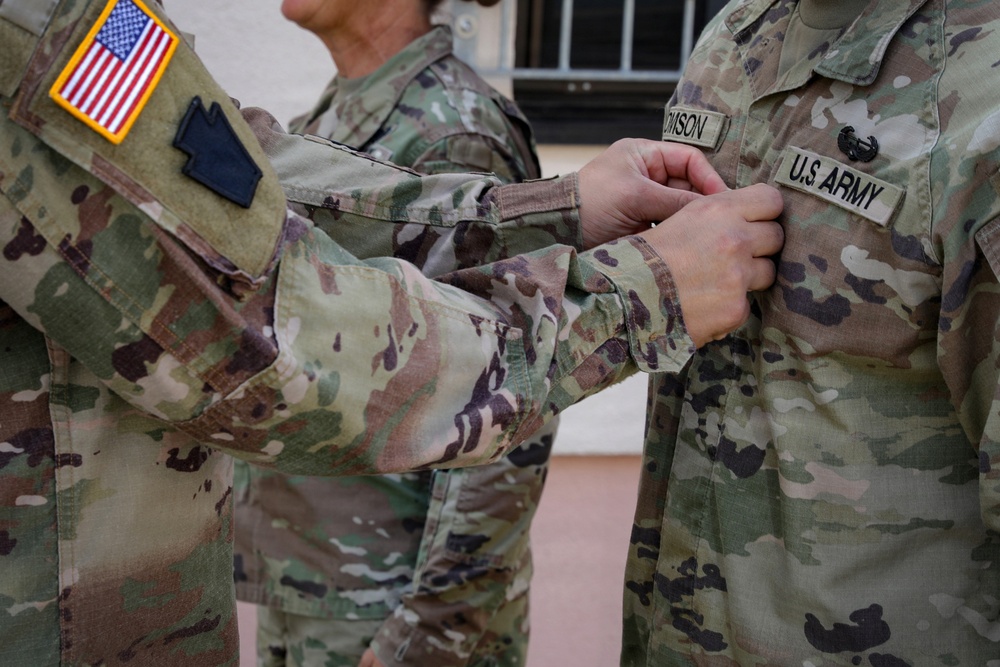 Staff Sergeant Promotion in Germany