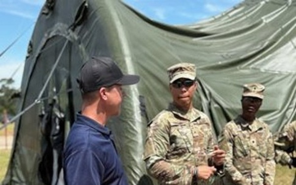 Training exercise at Fort Stewart, GA
