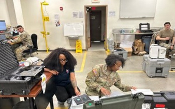 Dental X-ray system troubleshooting at Fort Polk