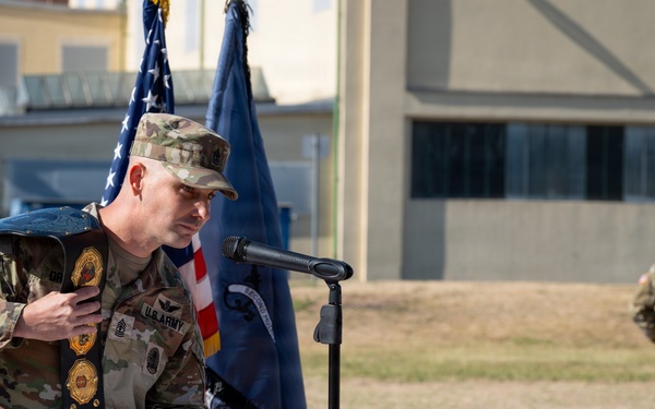 Multi-Domain Command Europe's Extended Range Sensing and Effects Company conducts Change of Responsibility