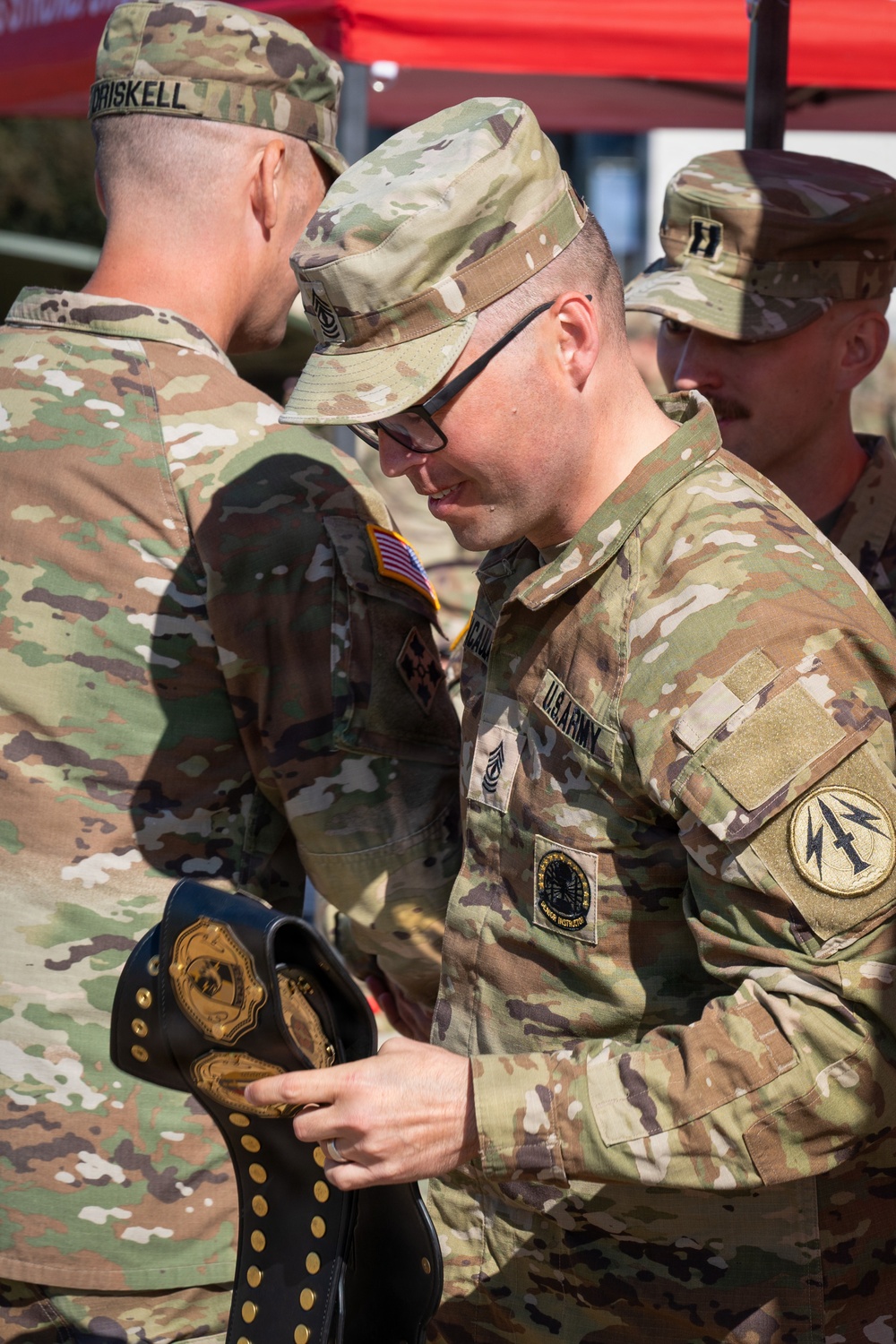 Multi-Domain Command Europe's Extended Range Sensing and Effects Company conducts Change of Responsibility