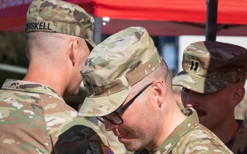 Multi-Domain Command Europe's Extended Range Sensing and Effects Company conducts Change of Responsibility