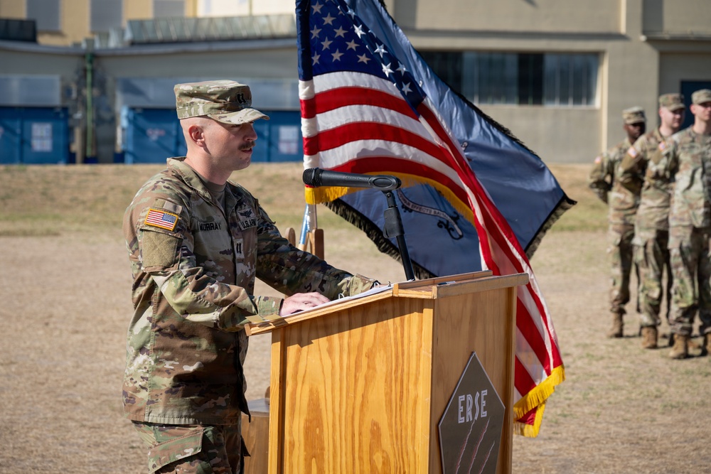 Multi-Domain Command Europe's Extended Range Sensing and Effects Company conducts Change of Responsibility