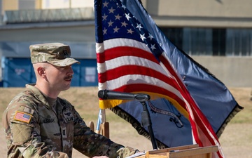 Multi-Domain Command Europe's Extended Range Sensing and Effects Company conducts Change of Responsibility