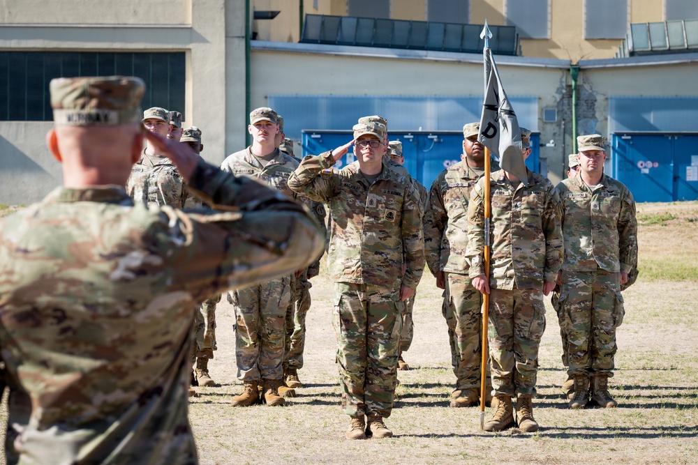 Multi-Domain Command Europe's Extended Range Sensing and Effects Company conducts Change of Responsibility