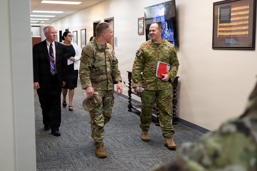 Australian Defence Leader Visits AFMAO to Learn from Care for the Fallen