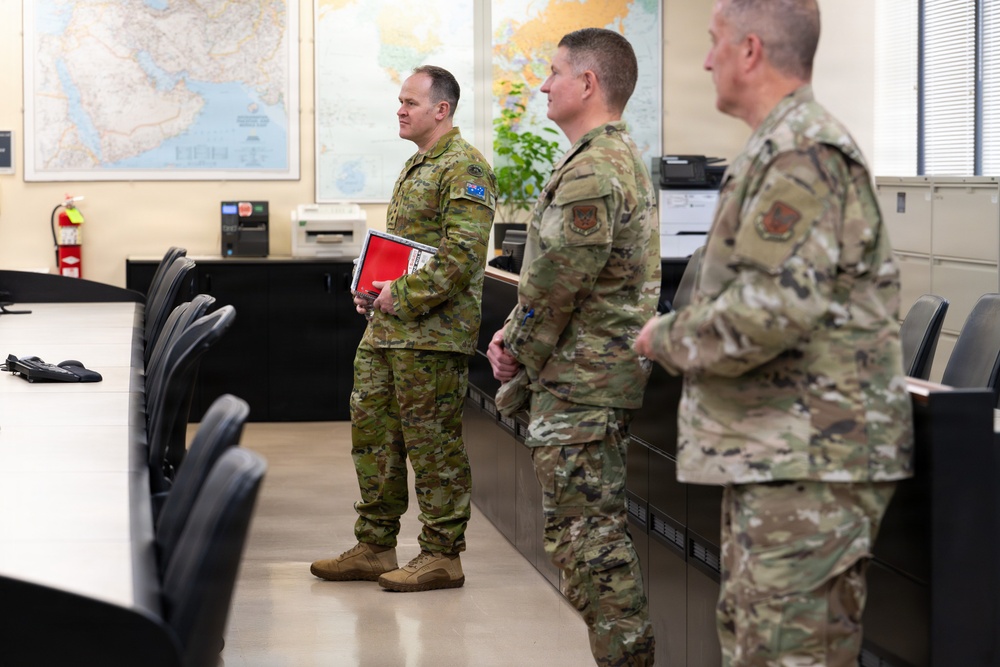 Australian Defence Leader Visits AFMAO to Learn from Care for the Fallen