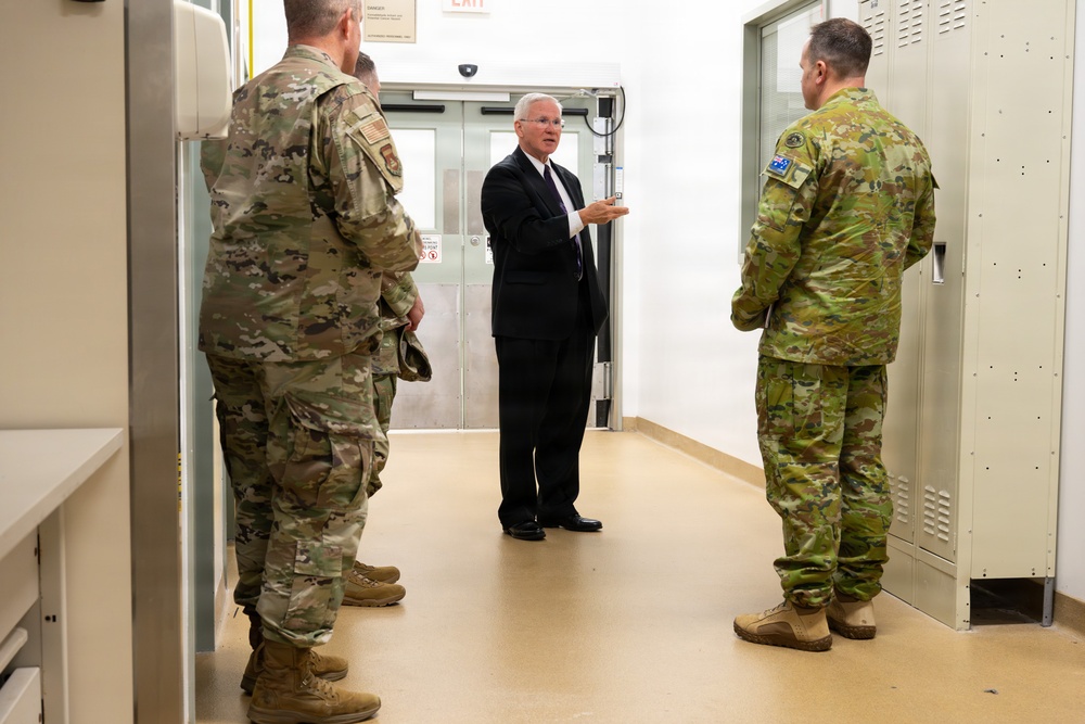 Australian Defence Leader Visits AFMAO to Learn from Care for the Fallen