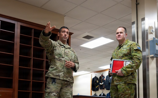 Australian Defence Leader Visits AFMAO to Learn from Care for the Fallen